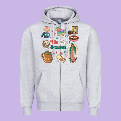 Zipper Hoodie tis the season
