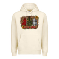 Tofu merry and bright with tree's Premium Hoodie - AdoDesignShop