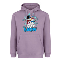 Lavender let it snow Heavyweight Hoodie - RanaPortraitStore