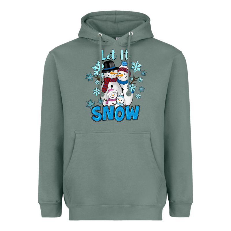 Let It Snow Heavyweight Hoodie by RanaPortraitStore | Teevron