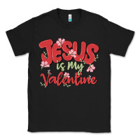 Black jesus is my valentine Classic Tee - MaliasSmallBusiness