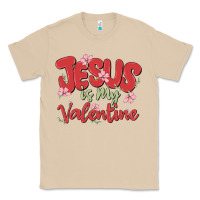 Mushroom jesus is my valentine Classic Tee - MaliasSmallBusiness