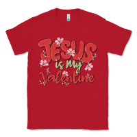Red jesus is my valentine Classic Tee - MaliasSmallBusiness