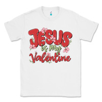 White jesus is my valentine Classic Tee - MaliasSmallBusiness