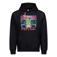 Black happy easter gnomes farm truck Urban Hoodie - Jasminsmagicworld