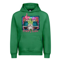 Emerald happy easter gnomes farm truck Urban Hoodie - Jasminsmagicworld