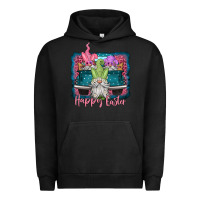 Pigment Black happy easter gnomes farm truck Urban Hoodie - Jasminsmagicworld