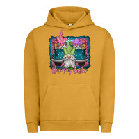 Pigment Peanut Butter happy easter gnomes farm truck Urban Hoodie - Jasminsmagicworld