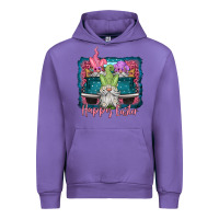 Tulip happy easter gnomes farm truck Urban Hoodie - Jasminsmagicworld