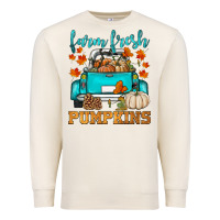 Sandshell farm fresh pumpkins Premium Sweatshirt - HRA Design Shop