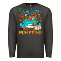 Smoke farm fresh pumpkins Premium Sweatshirt - HRA Design Shop