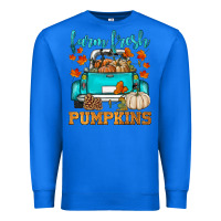 True Royal farm fresh pumpkins Premium Sweatshirt - HRA Design Shop