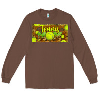 Chestnut tennis mom license plate Long Sleeve Tee - BarkalooDesign