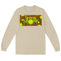 Mushroom tennis mom license plate Long Sleeve Tee - BarkalooDesign