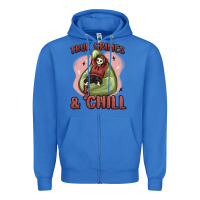 True Royal true crimes & chill Zipper Hoodie - MaliasSmallBusiness