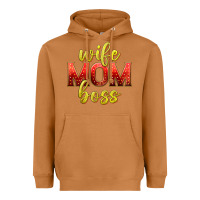 Meerkat wife mom boss Heavyweight Hoodie - texasbilliewilder