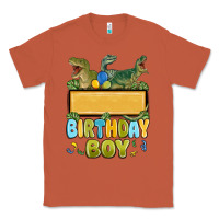 Copper customized dinosaur birthday boy Classic Tee - MaliasSmallBusiness