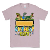 Lilac customized dinosaur birthday boy Classic Tee - MaliasSmallBusiness