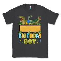 Smoke customized dinosaur birthday boy Classic Tee - MaliasSmallBusiness