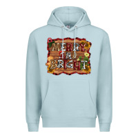 Blue Mist merry and bright Premium Hoodie - AdoDesignShop
