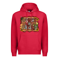 Cardinal merry and bright Premium Hoodie - AdoDesignShop