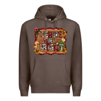 Coffee merry and bright Premium Hoodie - AdoDesignShop