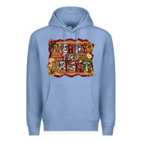 Colony Blue merry and bright Premium Hoodie - AdoDesignShop