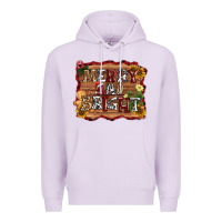 Lilac merry and bright Premium Hoodie - AdoDesignShop