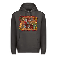 Smoke merry and bright Premium Hoodie - AdoDesignShop