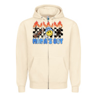 Sandshell mama's boy Zipper Hoodie - MaliasSmallBusiness