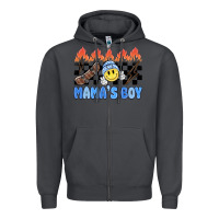 Smoke mama's boy Zipper Hoodie - MaliasSmallBusiness
