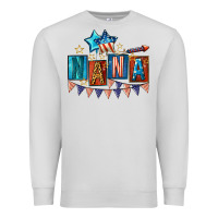 American Nana 4th Of July Premium Sweatshirt | Teevron
