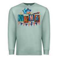Seafoam American Nana 4th of july Premium Sweatshirt - CowGirlArtShop