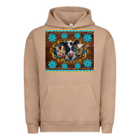 Pigment Burro western baby cow turquoise gemstones  leopards Urban Hoodie - BarkalooDesign
