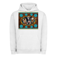 Pigment Lunar Rock western baby cow turquoise gemstones  leopards Urban Hoodie - BarkalooDesign