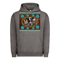 Pigment Tornado western baby cow turquoise gemstones  leopards Urban Hoodie - BarkalooDesign