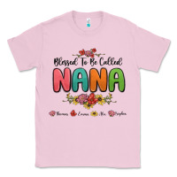 Bubblegum Pink blessed to be called nana Classic Tee - MaliasSmallBusiness