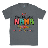 Charcoal Heather blessed to be called nana Classic Tee - MaliasSmallBusiness