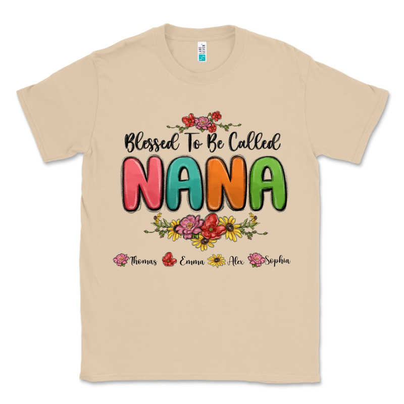 Blessed To Be Called Nana Classic Tee by MaliasSmallBusiness | Teevron