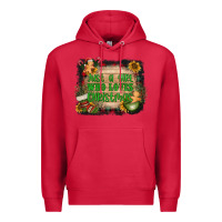 Cardinal just a girl who loves christmas Premium Hoodie - AdoDesignShop