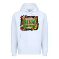 White just a girl who loves christmas Premium Hoodie - AdoDesignShop