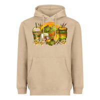 Mushroom frog coffee cups Heavyweight Hoodie - Zillion Design Studio
