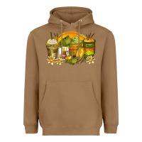 Toasted Coconut frog coffee cups Heavyweight Hoodie - Zillion Design Studio