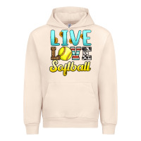 Sandshell live love softball Urban Hoodie - LillyAllenDesigns