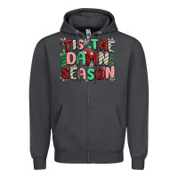 Smoke 'tis the damn season Zipper Hoodie - MaliasSmallBusiness