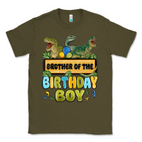 Army Green brother of the birthday boy Classic Tee - MaliasSmallBusiness