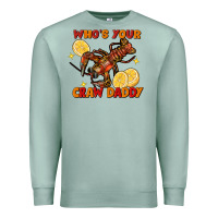 Seafoam crawfish who's your craw daddy Premium Sweatshirt - FaDigitalArtStudio
