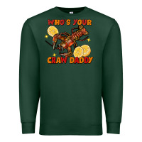 Sports Green crawfish who's your craw daddy Premium Sweatshirt - FaDigitalArtStudio