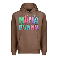 Chestnut easter floral mama bunny Premium Hoodie - Artiststas