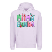 Lilac easter floral mama bunny Premium Hoodie - Artiststas